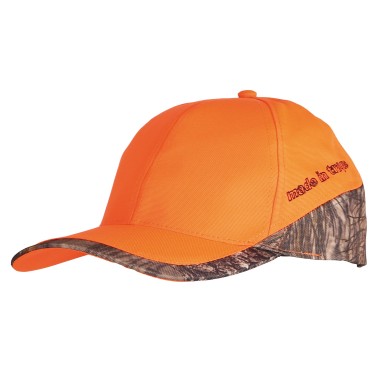 910 - Casquette orange / camouflage 3DX