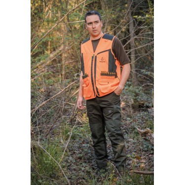 T253 - GIlet anti-ronce orange