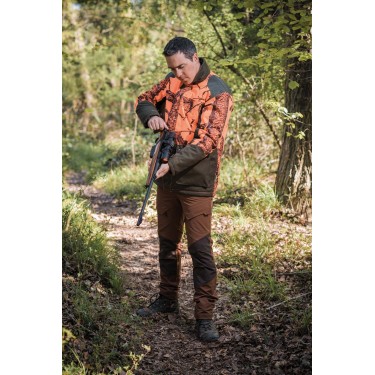 T613 - Veste chaude de poste camouflage orange