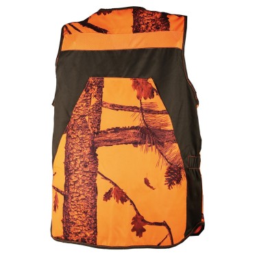 248N - GILET SILENTEK CAMO ORANGE