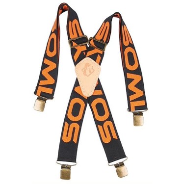 178 - bretelles SOMLYS orange