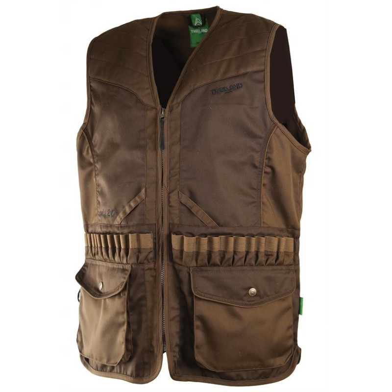 T603 - Gilet calibre 20 marron