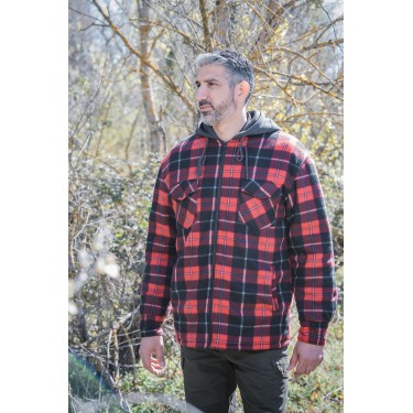 T510 - Polaire Sherpa Rouge