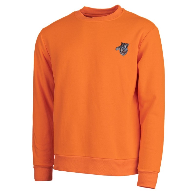 T201K - SUDADERA NARANJA JABALÍ