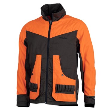 T641 - Veste orange/marron