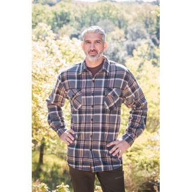 T508 - CHEMISE POLAIRE GRISE