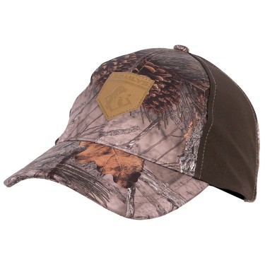 Casquette chaude camo forest/marron