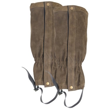 777 - Guêtres cuir buffalo nubuck