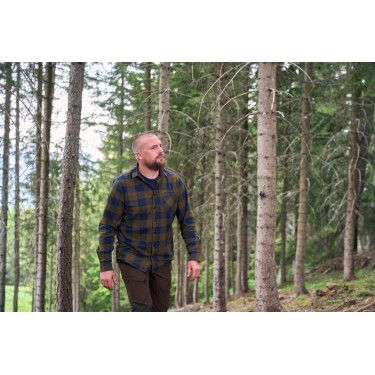 514 - Chemise vert en coton