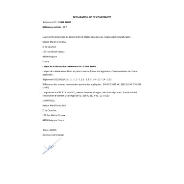 EPI VESTE SPIRIT 457