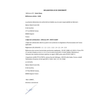 EPI  VESTE CLASSY 414N