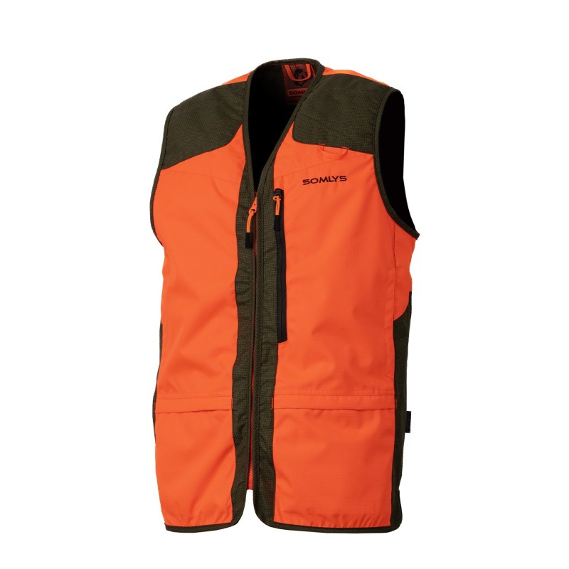 253N - Gilet Orange Light Traque
