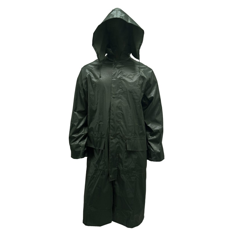 T413 - Manteau pluie vert
