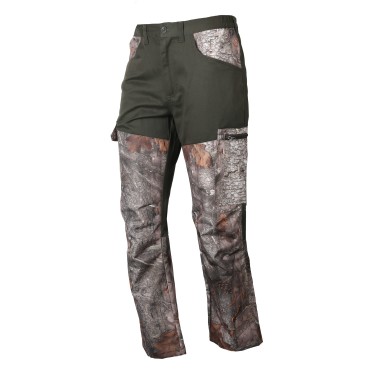T583NK - Pantalon de chasse renforcé enfant Maquisard Camouflage