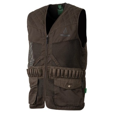 T609N - Gilet de chasse vert