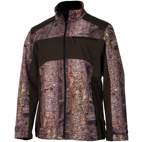 T402 - CHAQUETA SOFTSHELL MARRÓN