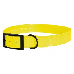 CPUJ45 - Collier PU jaune 45cm