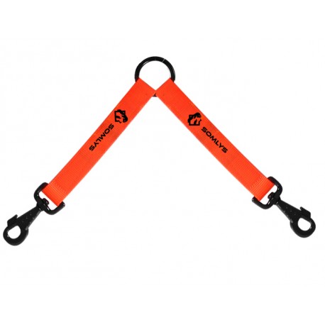 ACO2 - Accouple 2 chiens orange