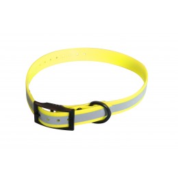 CRJ - Collier réfléchissant jaune 650mm*25*2.5mm