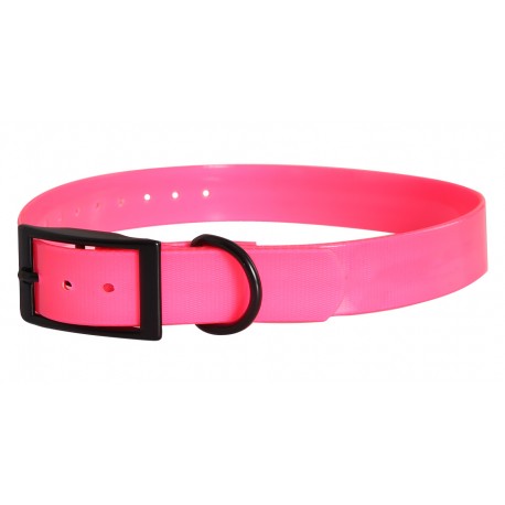 CPUR45 - Collier PU rose 45cm