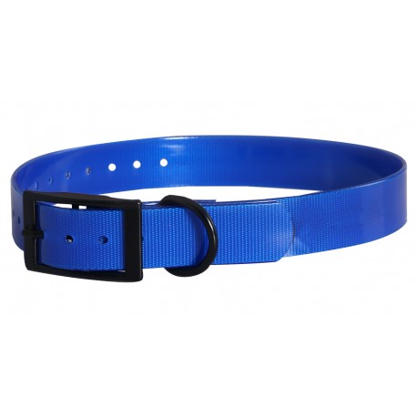 CPUB45 - Collier PU bleu 45cm