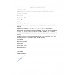 Déclaration de conformité EPI 421N