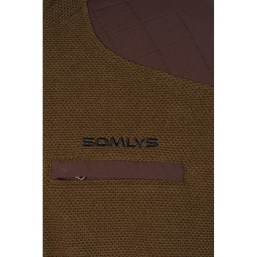 159 - Pull demi zip membrané