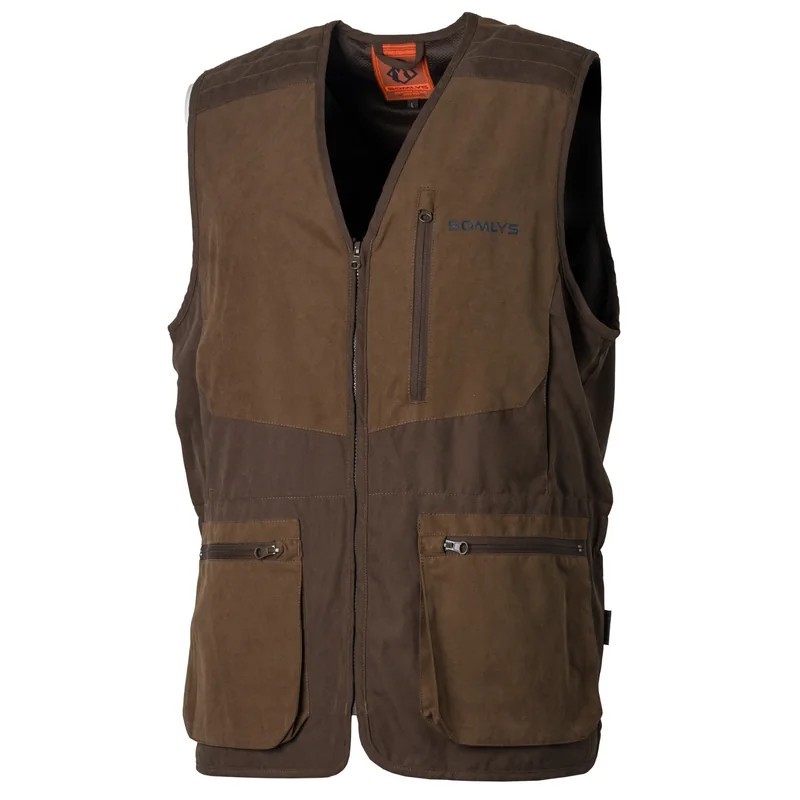 277 - GILET DE CHASSE CLASSY MARRON SOMLYS