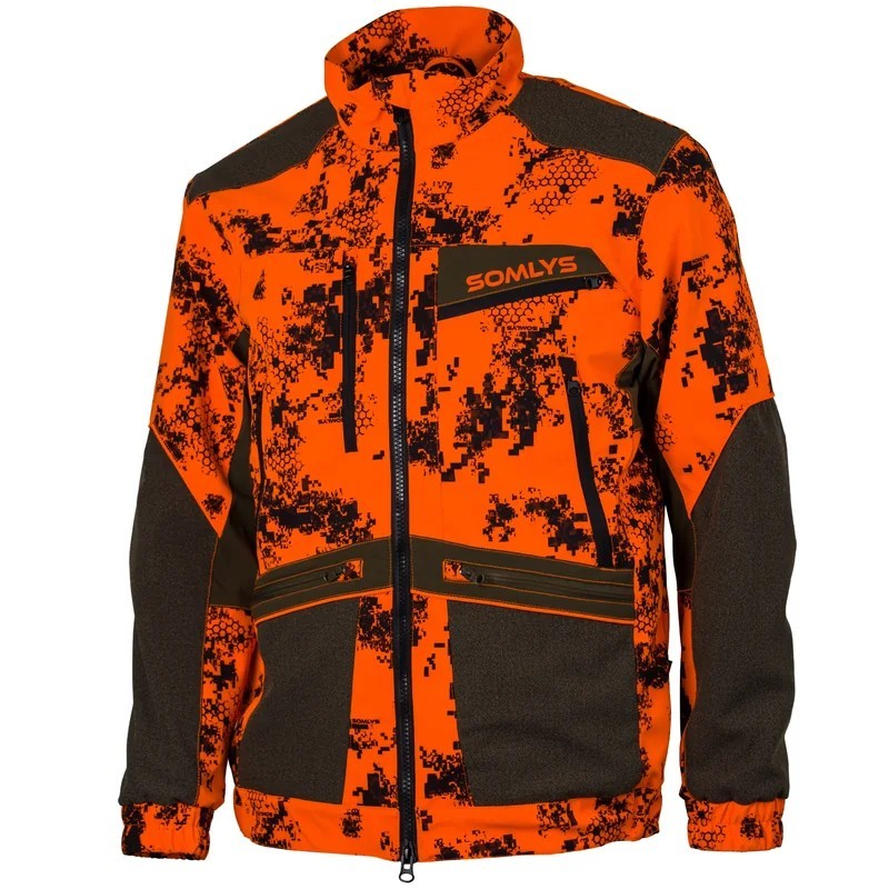 421N - Veste ultra stretch Light CAMOUFLAGE ORANGE