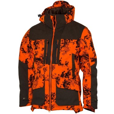 474N - Veste camouflage orange Thermo-Hunt