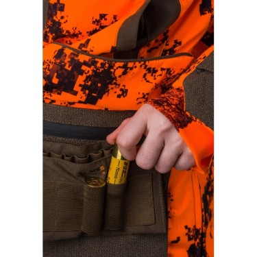 474N - Veste camouflage orange Thermo-Hunt