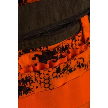 611N - Gilet reversible camo orange/marron