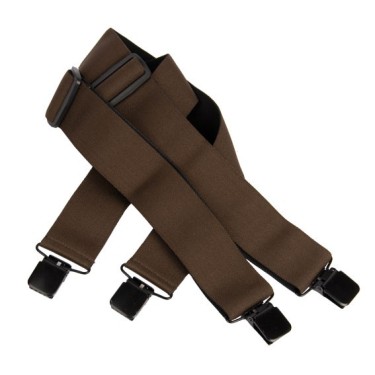 176M - Bretelles marron