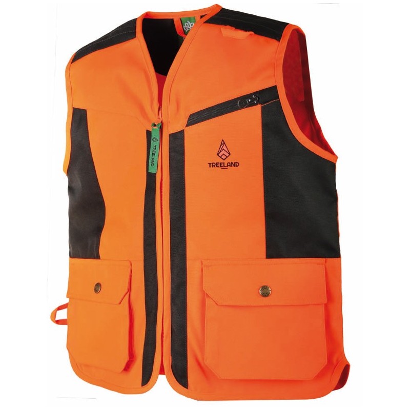 T253K - Gilet orange anti-ronce enfants