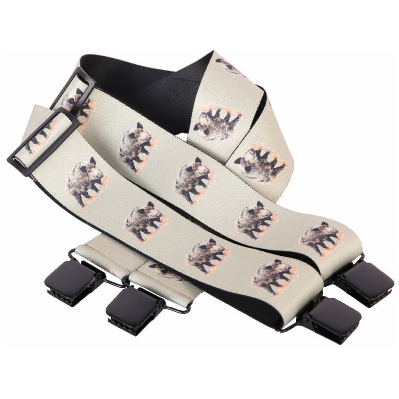 169 - Bretelles pinces sanglier