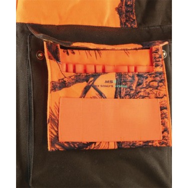 T613 - Veste chaude de poste camouflage orange