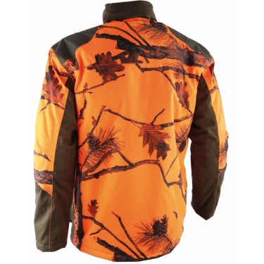 T613 - Veste chaude de poste camouflage orange