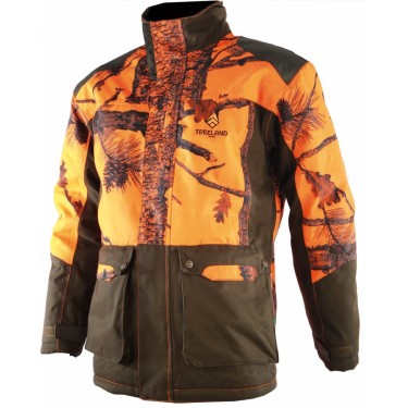 T613 - Veste chaude de poste camouflage orange
