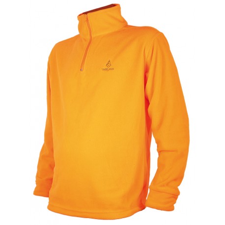 T298 - SWEAT POLAIRE ORANGE