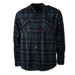 T507 - BLAUES FLEECEHEMD
