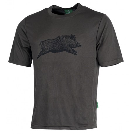 T008 - CAMISETA VERDE JABALÍ