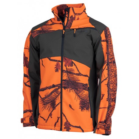T403 - CHAQUETA SOFTSHELL NARANJA