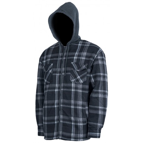 T513 - SCHWARZES FLEECE-SHIRT