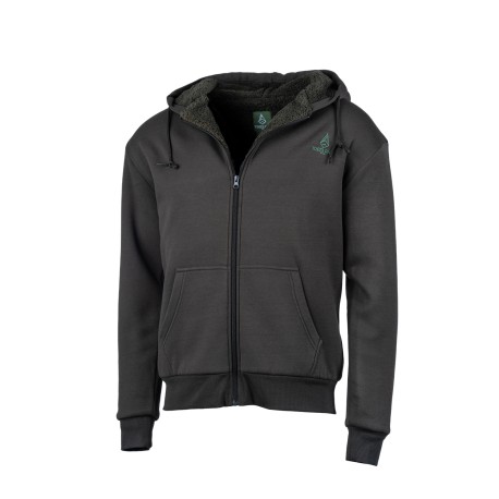 T104 - Sudadera Verde con Capucha