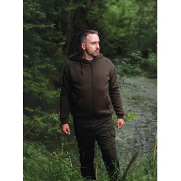 T104 - Sudadera Verde con Capucha