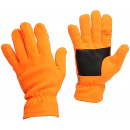 T1000 - ORANGE FLEECE GLOVES