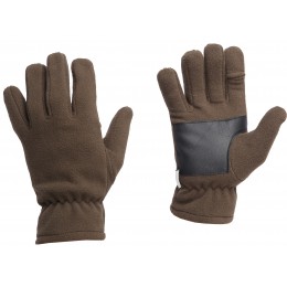 T1001 - GUANTES DE LANA MARRÓN