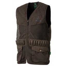 T609N - Gilet de chasse vert