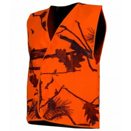 218 - Newtek-weste camo orange grün