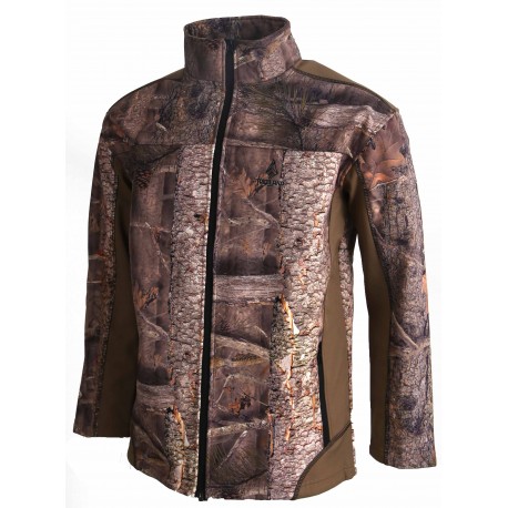 T318 - Veste softshell camo forest